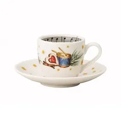 HUTSCHENREUTHER Sammelserie 2026 Espressotassen-Set 1x Espressotasse und 1x Untertasse