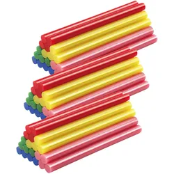 60 Bunte Niedrigtemperatur-Klebesticks, für Heissklebepistolen, vielseitige Klebestifte, ideal für kreative Bastelprojekte und sichere Reparaturen
