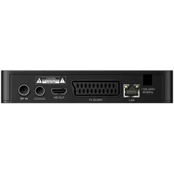 Estar E-Star TS-618 Ultra Hd Dvb-t/t2 Tuner (DVB-T, DVB-T2), TV Receiver, Schwarz