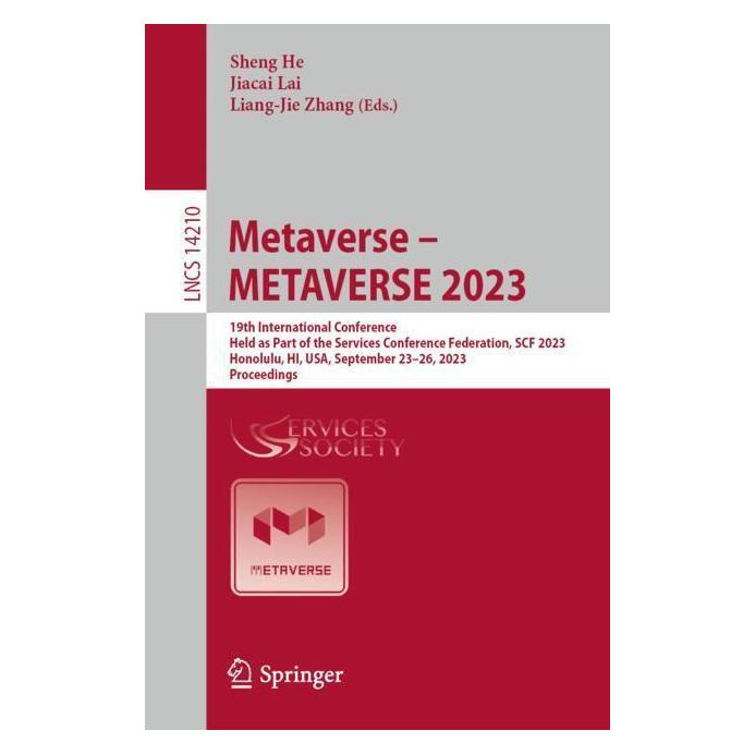 Springer Metaverse - METAVERSE 2023 (Englisch, Softcover, Jiacai Lai, Liang-Jie Zhang, Sheng He) (56966398)
