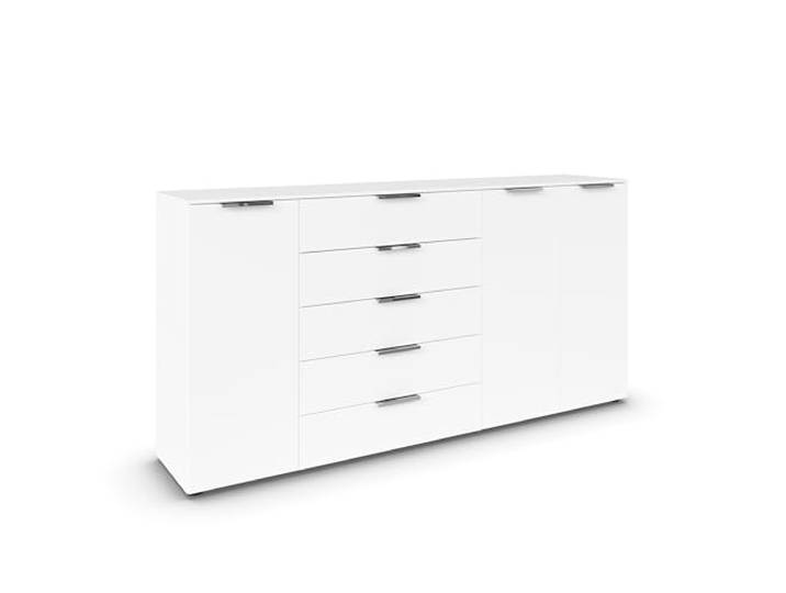Rauch Möbel Flipp, Kommode, Farbe Weiß, Breite 199 cm