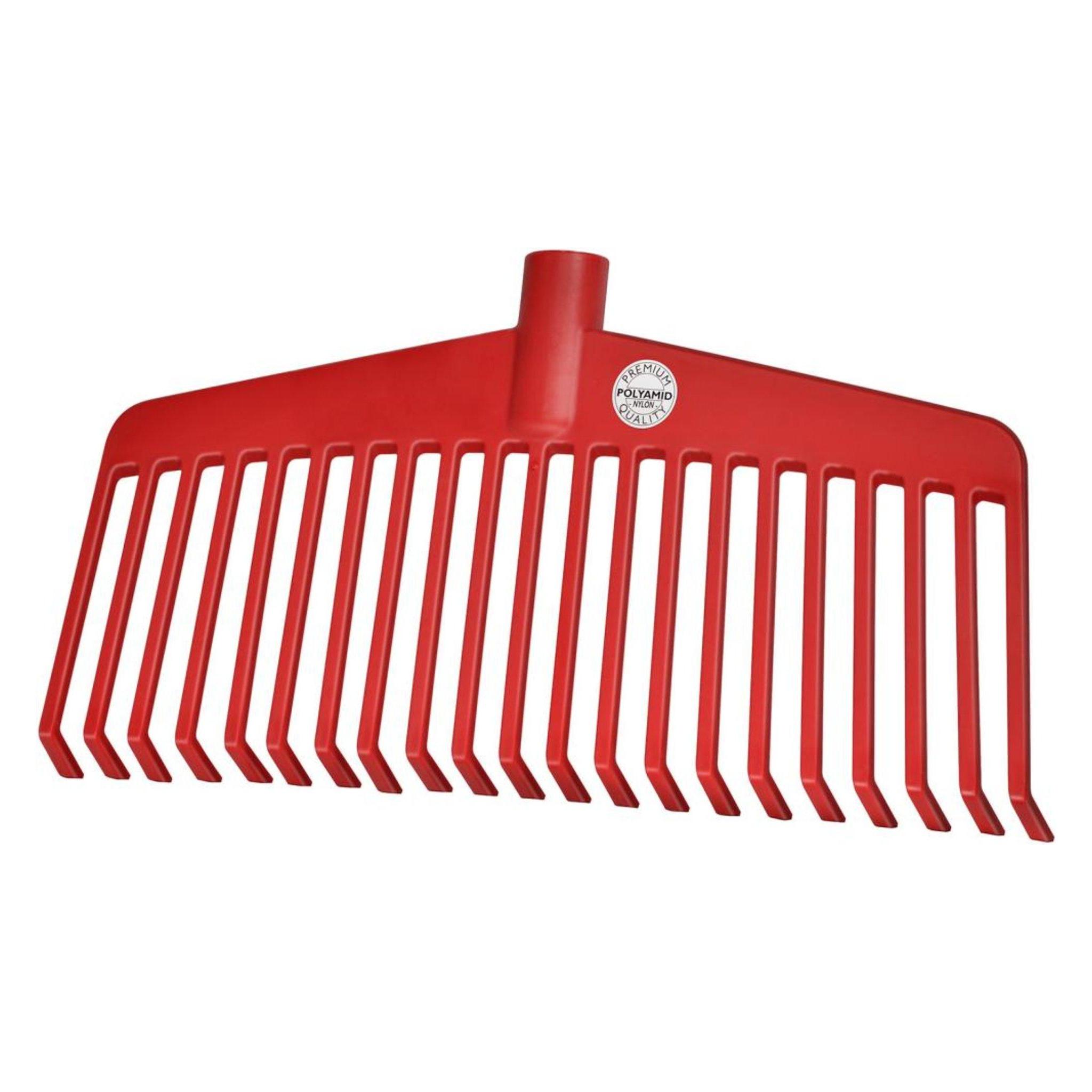 Idealspaten Profi-Nylon-Laubbesen hochwertiger Kunststoff Dülle ohne Stiel (66520540)