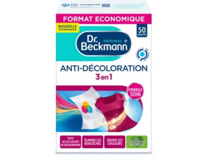 Dr Beckmann - Lingette Anti-Décoloration Anti-Décoloration 3en1 X50
