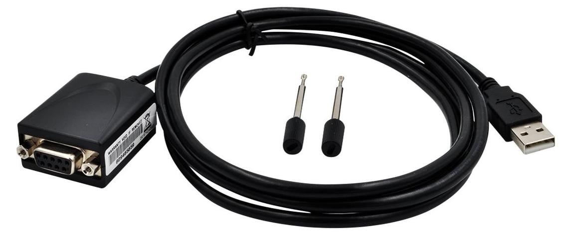 EXSYS EX-1311-2F USB Type-A naar DB-9 kabel, zwart, 1,8 meter, mannelijk naar vrouwelijk
