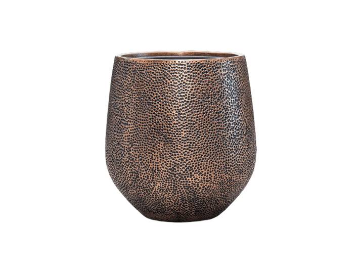 Grosser, hochwertiger Blumentopf „Opus Hit Darcy“, verschiedene Grössen Gold Baq Design