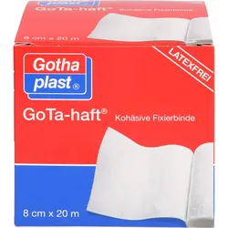 Gota-Haft Kohäsive Fixierbinde 8cmx20M Latexfrei 1 ST