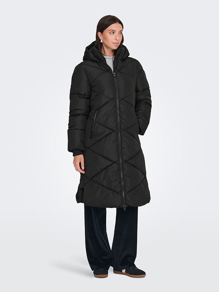 JDY Winterjacke "Vista" in Schwarz - XS
