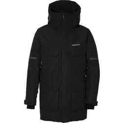 DIDRIKSONS Herren Mantel DREW USX PARKA 6, Größe XXL in Schwarz Schwarz