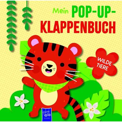 Mein Pop-Up-Klappenbuch - Wilde Tiere, Gebundene Ausgabe von , YoYo Books, 978-94-6524-155-5