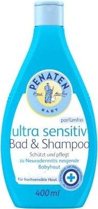 Penaten Ultra sensitiv Bad & Shampoo 400 ml