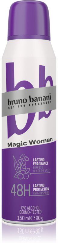 Bruno Banani Magic Woman anti-transpirant 48h pour femme 150 ml