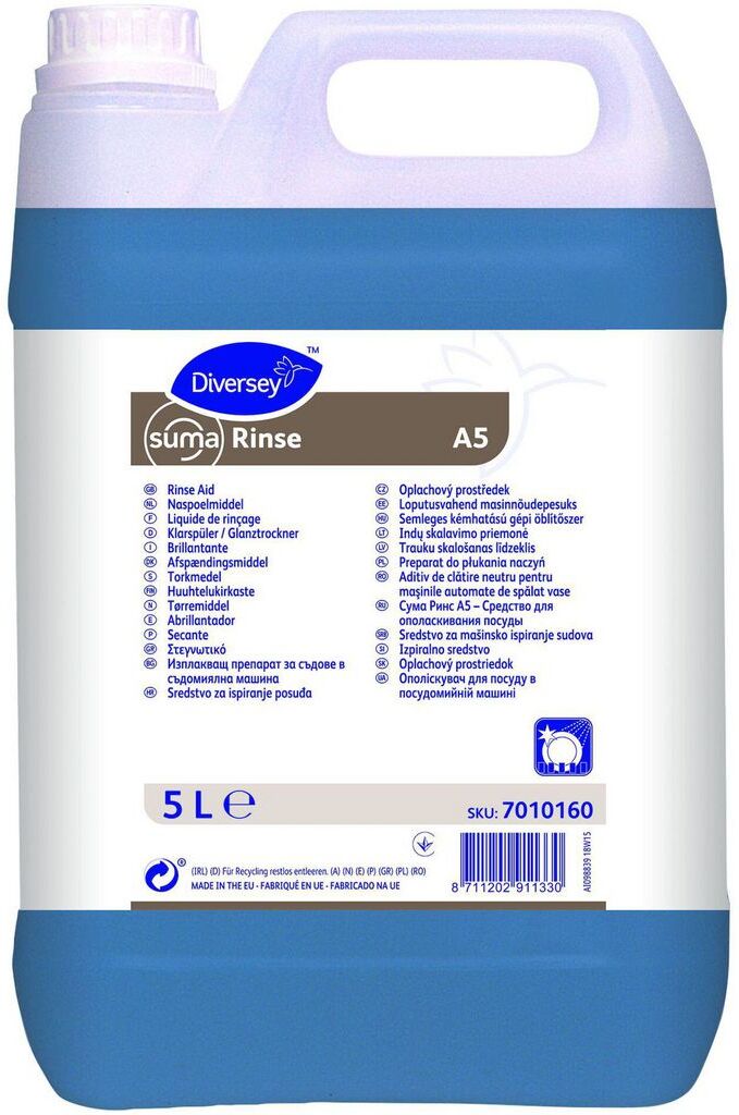 DIVERSEY Sköljmedel Suma Rinse 5L 2/krt