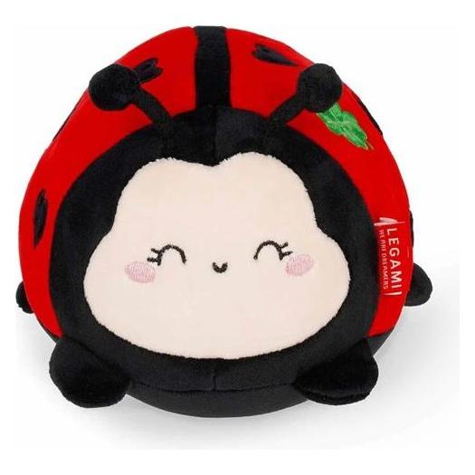 Legami Plush Super Soft Ladybug Mini, Plüschtier, Kuscheltier, Marienkäfer, MSC0018 (12 cm) (MSC0018)