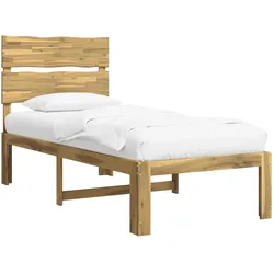 vidaXL, Bett, bettgestell holz (100 x 200 cm)