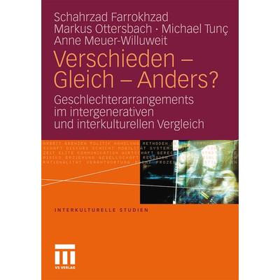 Verschieden - Gleich - Anders?, Taschenbuch von Schahrzad Farrokhzad,Markus Ottersbach,Michael Tunc,Anne Meuer-Willuweit, VS Verlag für
