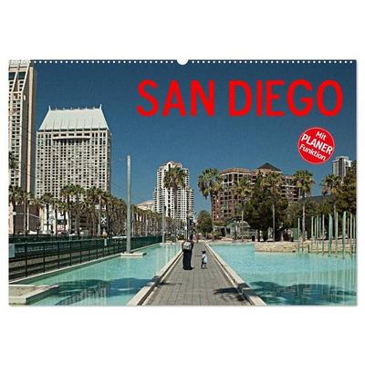 San Diego (Wandkalender 2027 DIN A2 quer), CALVENDO Monatskalender
