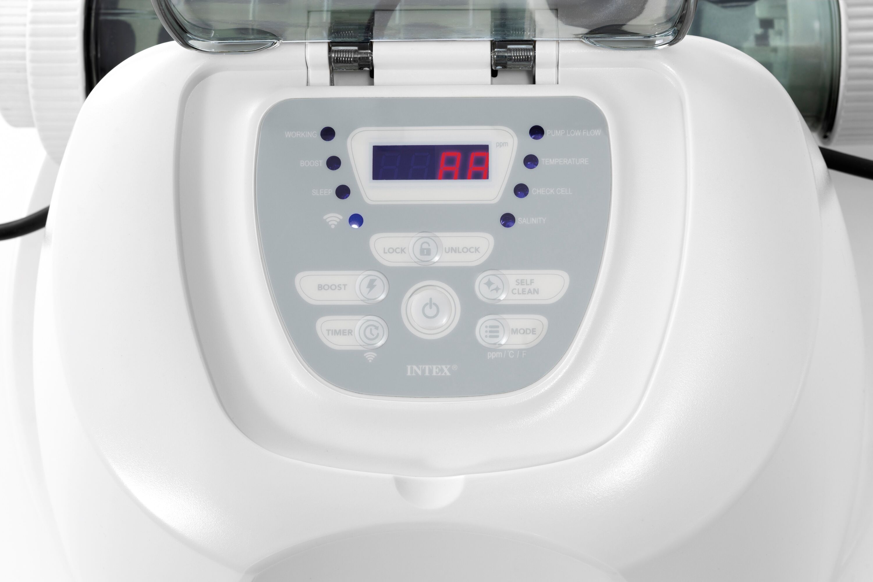 Filterpumpen INTEX "KrystalClear QS1600Plus", weiß, Filteranlagen, Filterpumpen, mit WLAN