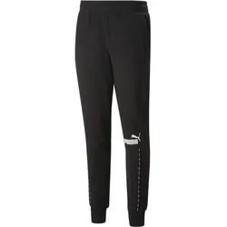 Puma, Herren, Sporthose, ESS BLOCK x TAPE Sweatpants TR cl (M), Schwarz