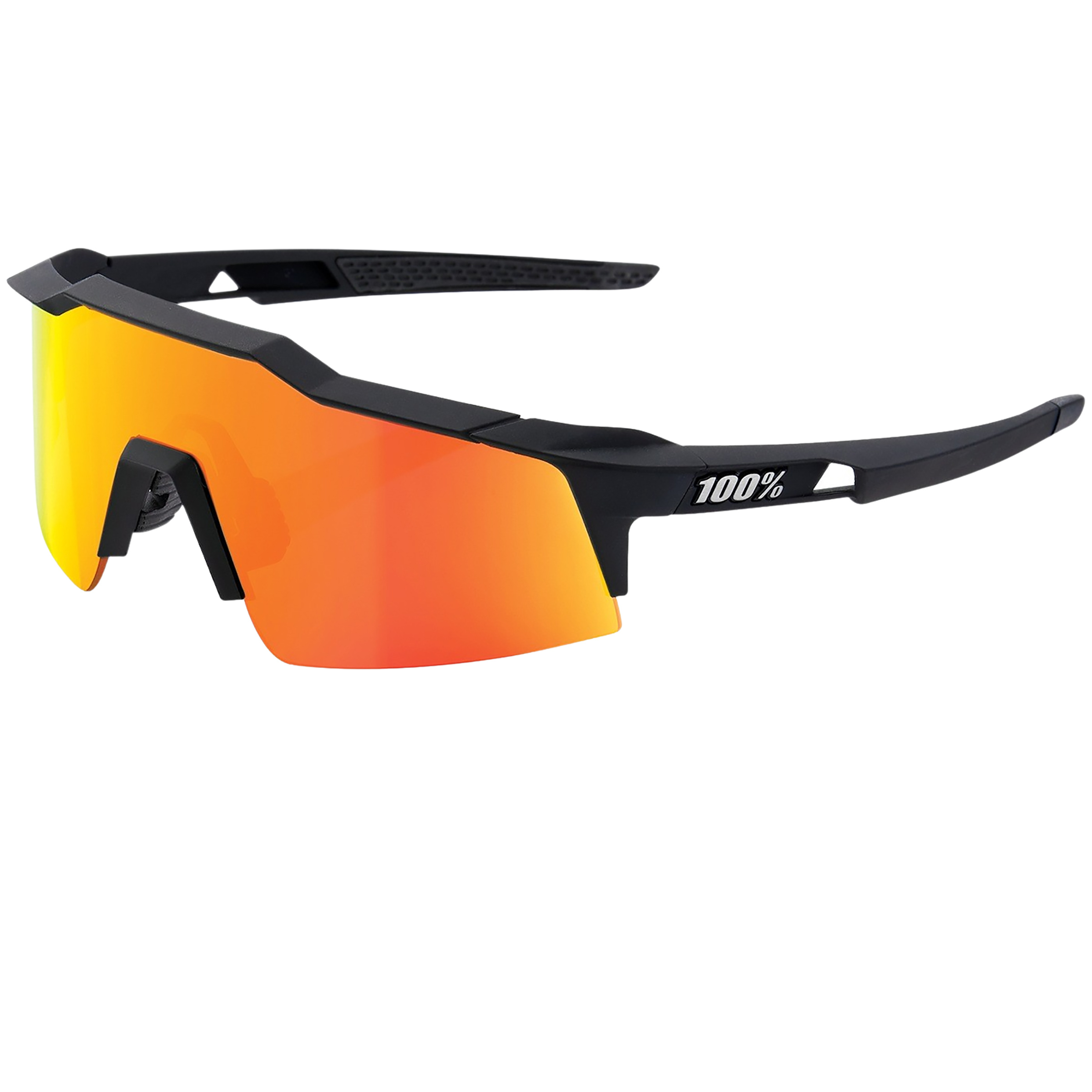 100% Speedcraft SL Sportbrille Sportbrillen & Sportsonnenbrillen schwarz Camping