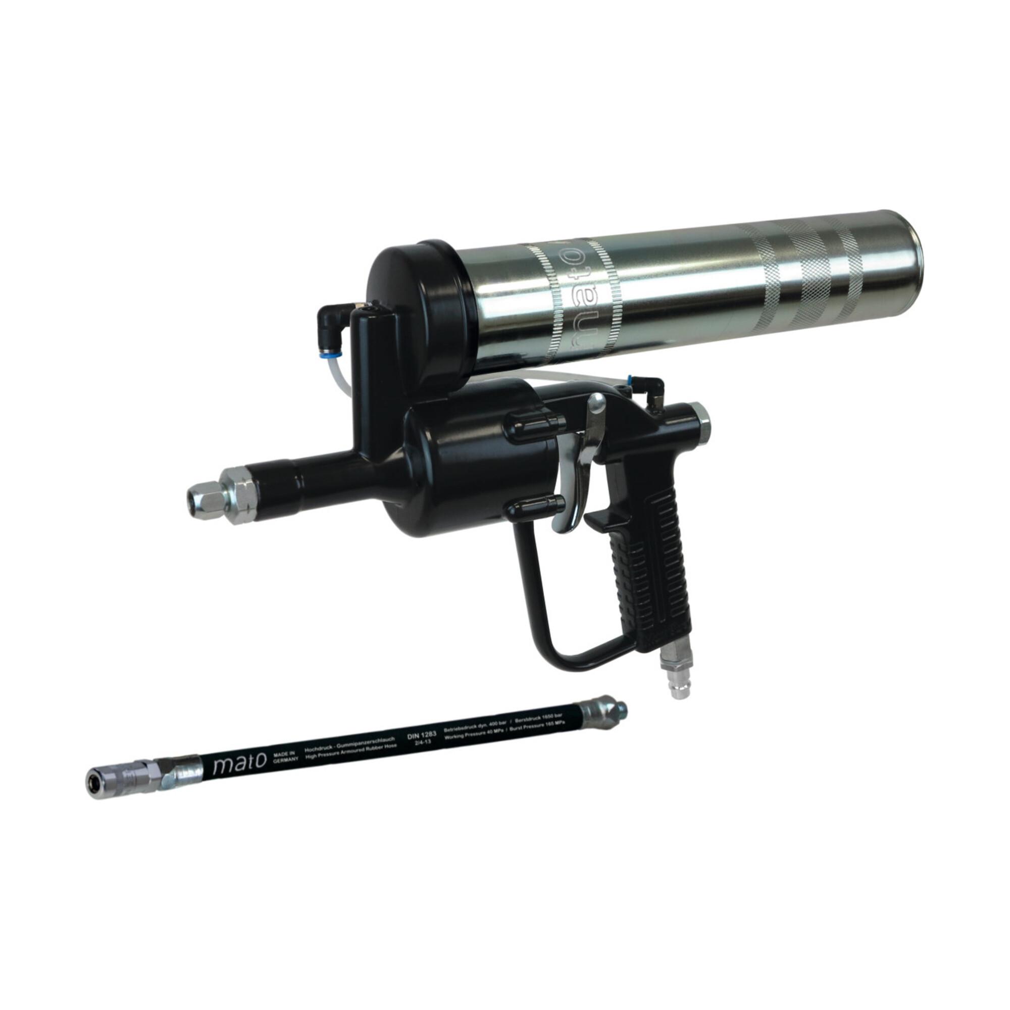 MATO Lube-Shuttle Druckluft-Fettpresse, 400 g (30 373 07)