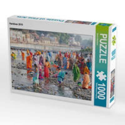 CALVENDO Puzzle Haridwar 2010 | 1000 Teile Lege-Größe 64x48cm Foto-Puzzle für glückliche Stunden