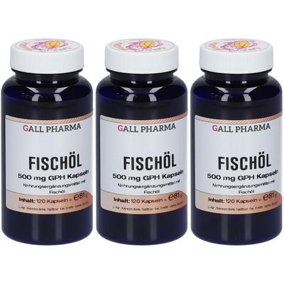 Fischöl 500 mg GPH Kapseln x3 3x120 St