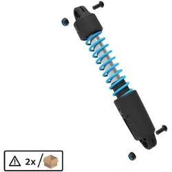 BERG Federbein-Design-Set für Rally APX Blue und DRT Black 2.0 Pedal-Gokarts, blau