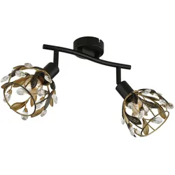 Globo Lighting Strahler   , schwarz , Maße (cm): B: 25 H: 15,5