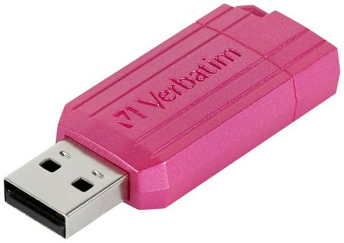 Verbatim USB DRIVE 2.0 PINSTRIPE USB-Stick 128GB Pink 49460 USB-A (USB 2.0)