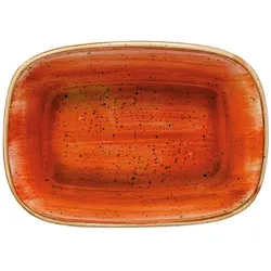 12 x Bonna Aura Terracotta Gourmet Rechteckschale 17x11,5cm