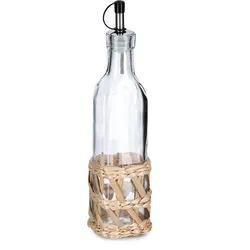 Essig-/Ölflasche BOHO (LBH 6x6x24,50 cm) - weiß - LBH 6x6x24,50 cm