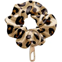 Force Case Handgelenkschlaufe für Smartphone Universal Elastisches Scrunchie-Design, Handykette, Mehrfarbig, Braun