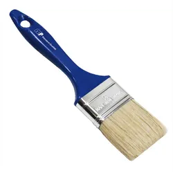 Flachpinsel Standard, helle Chinaborste Blech Kunststoffstiel 60mm