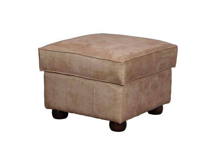 Polsterhocker HOME AFFAIRE CHARENTE, Chesterfield Hocker, Masse B/T/H: 55/55/73 cm , braun, B:55cm H:73cm T:55cm, 100% Polyester, Hocker, Polsterhocker, passend zur Serie Charente, in hochwertiger Verarbeitung
