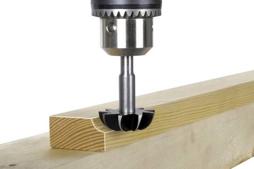 Wolfcraft 3267000 Hohlkehlfräser Schaftdurchmesser 8.5mm