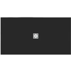 Ideal Standard Ultra Flat S+ Rechteck-Brausewanne 1700x900x30mm, Ablauf zentriert, T5616FV, Farbe: Schiefer