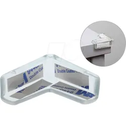 DELOCK 18408 - Kantenschutz selbstklebend 40 x 40 x 13 mm transparent