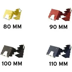 SALOMON Unisex Ersatzteile 1X2 CRAMPON MTN/BACKLAND, Größe 110 in Bunt Bunt