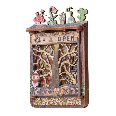 Mini Book Nook DIY Magischer Wald