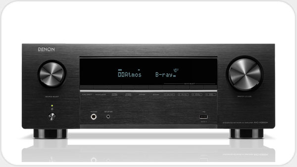 Denon AVC X2850H 7.2-Kanal 8K-AV-Verstärker *schwarz* mit 8K-Video und 3D-Audio DE14692