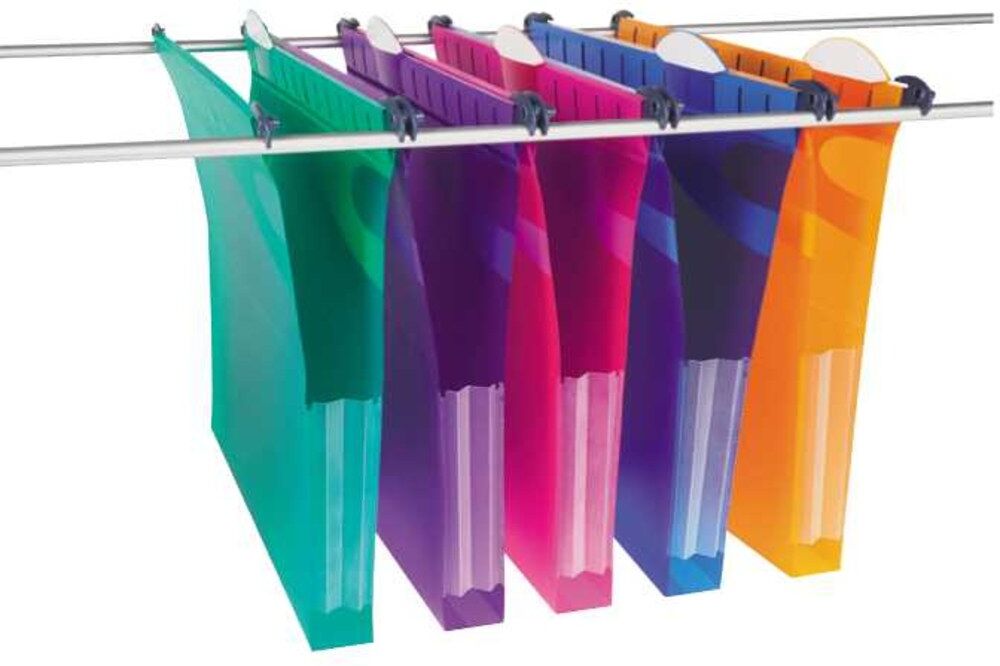 Rexel Multifile Extra Secura A4 Suspension File 30mm Assorted (10)