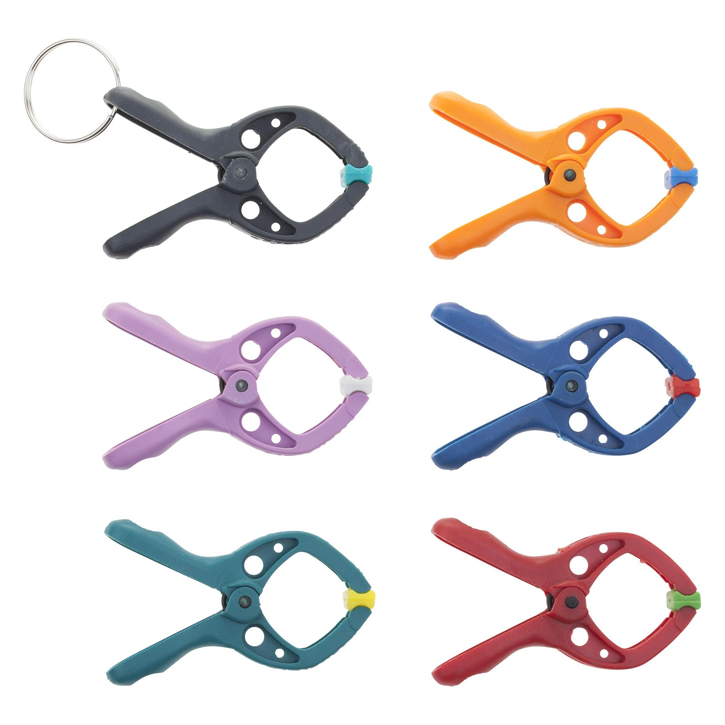 wolfcraft 1 microfix Mini-Federzwingen-Set 7-tlg. (20 mm) (3420000)