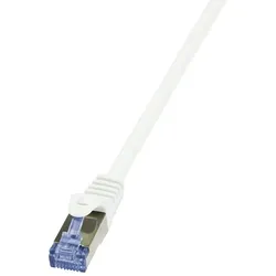 LogiLink PrimeLine Cat.7 S/FTP 0.25m Netzwerkkabel Weiß 0,25 m Cat7 S/FTP (S-STP)
