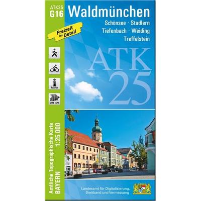 ATK25-G16 Waldmünchen (Amtliche Topographische Karte 1:25000), Sonstige von , Landesamt für Digitalisierung, Breitband und Vermessung, Bayern,