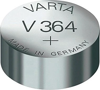 VARTA Spezialbatterie mit Silberoxid V364/SR60 - 1 Stück