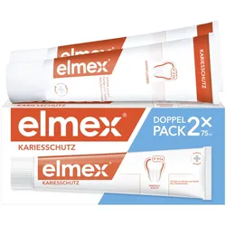 elmex KARIESSCHUTZ Zahnpasta DOPPELPACK 2X75 ml Zahnpasta