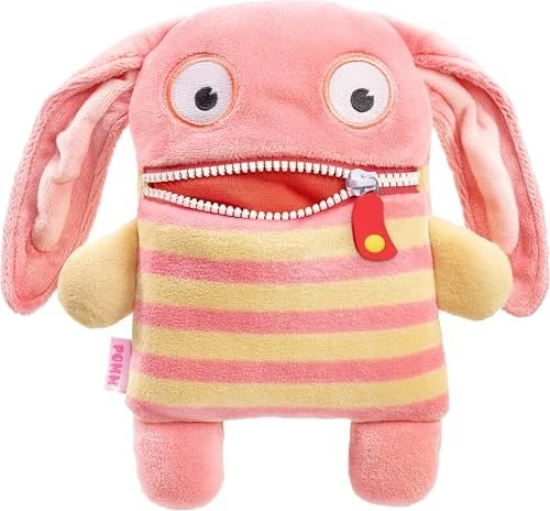 Schmidt Spiele Sorgenfresser Pomm (rosa/gelb, 22 cm)