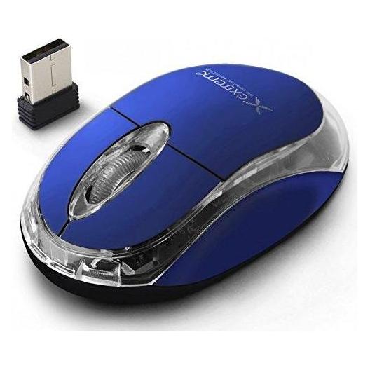 Esperanza XM105B Wireless Optical Mouse 3D 3D - BLUE (Kabellos) (XM105B)