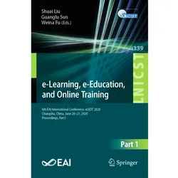 e-Learning, e-Education, and Online Training, Fachbücher von Weina Fu, Shuai Liu, Guanglu Sun
