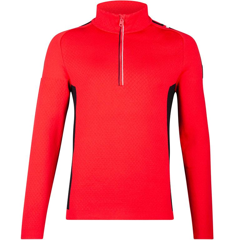 Newland Herren gestricktes Funktionsshirt JERRY'S JUNGLE red/black - M
